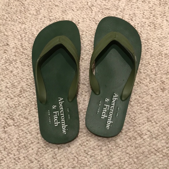 abercrombie and fitch flip flops mens